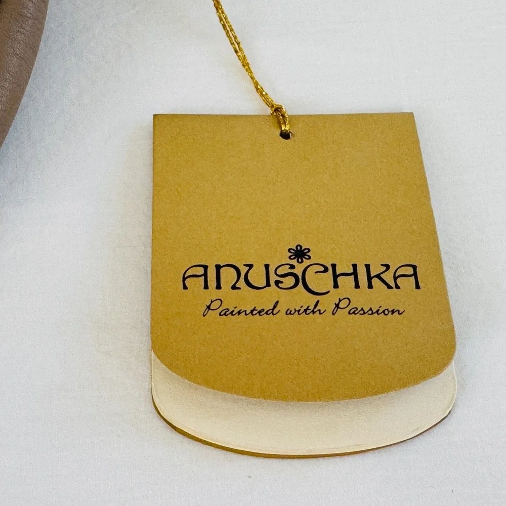 Anuschka Satchel Crossbody NEW with Tags 540-DRD-0 Dreamy Dahlias Bronze Signed